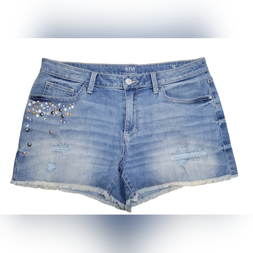 a.n.a denim shorts